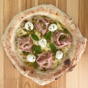 Pizza Mortadella E Pistacchio