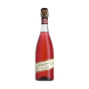 Botella de Lambrusco Rosa